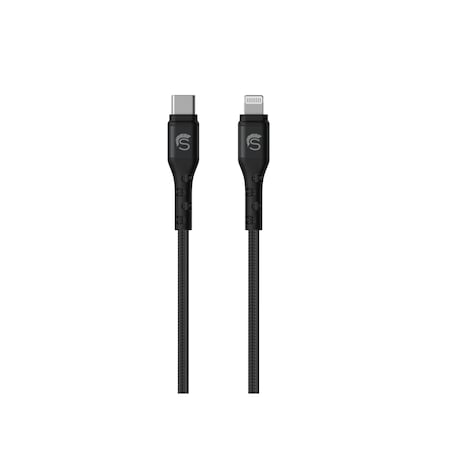 Scipio 4ft Kevlar Lightning to USB-C braided STLIGHTC4
